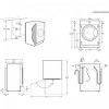 Пералня със сушилня за вграждане Electrolux EW7W368SI